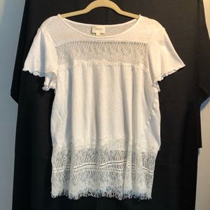 Anthropology Deletta S cotton shirt